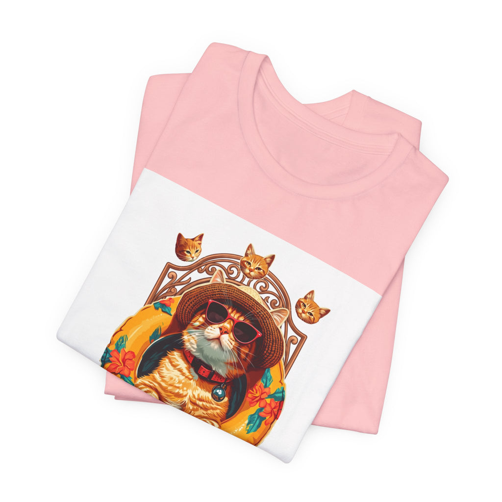 Cat Astronaut T-Shirt — "You're My Little Magic" Retro Space Cat Tee