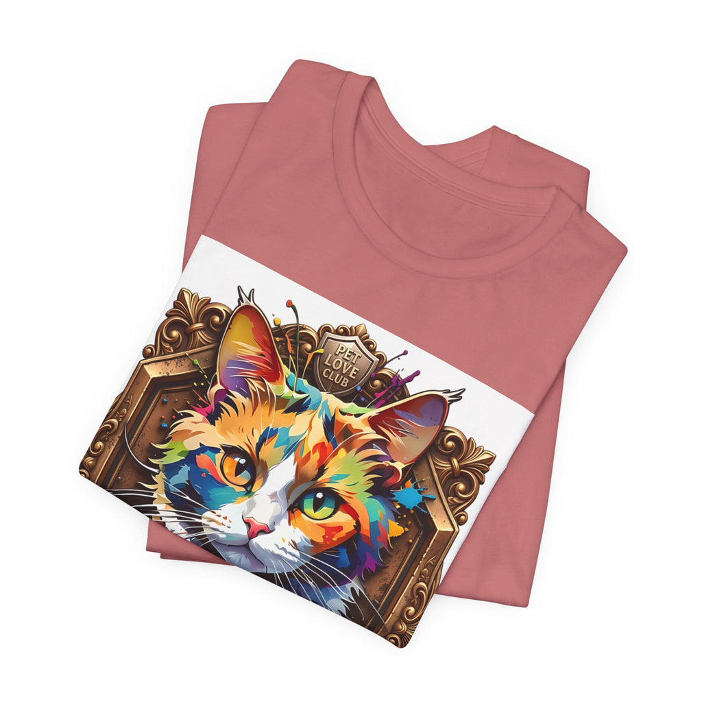 Cat T-Shirt — Colorful 'Your Little Magic' Graphic Tee