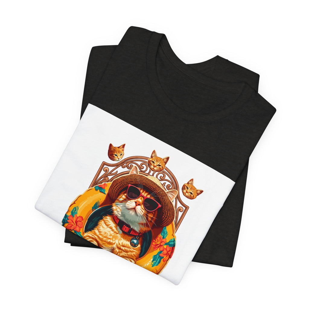 Cat Astronaut T-Shirt — "You're My Little Magic" Retro Space Cat Tee