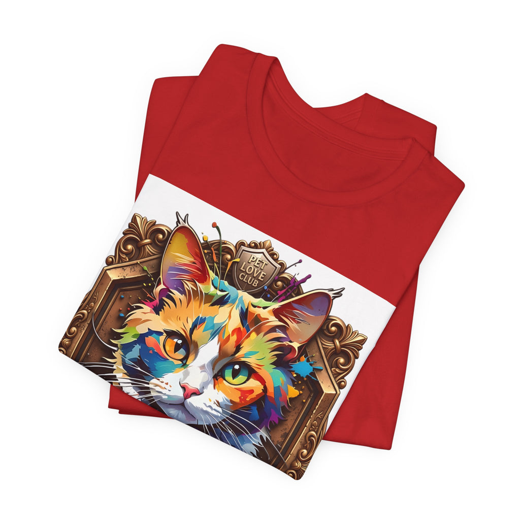 Cat T-Shirt — Colorful 'Your Little Magic' Graphic Tee