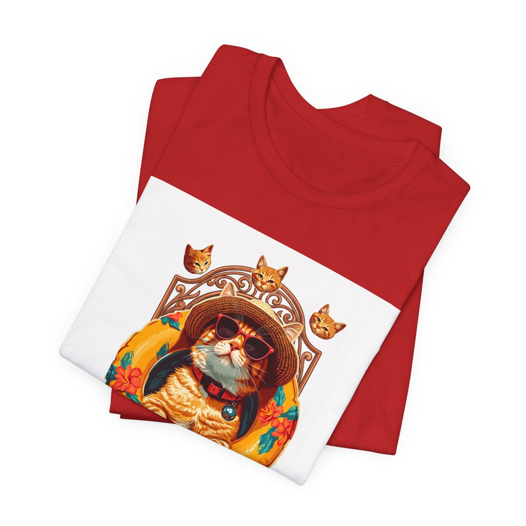 Cat Astronaut T-Shirt — "You're My Little Magic" Retro Space Cat Tee