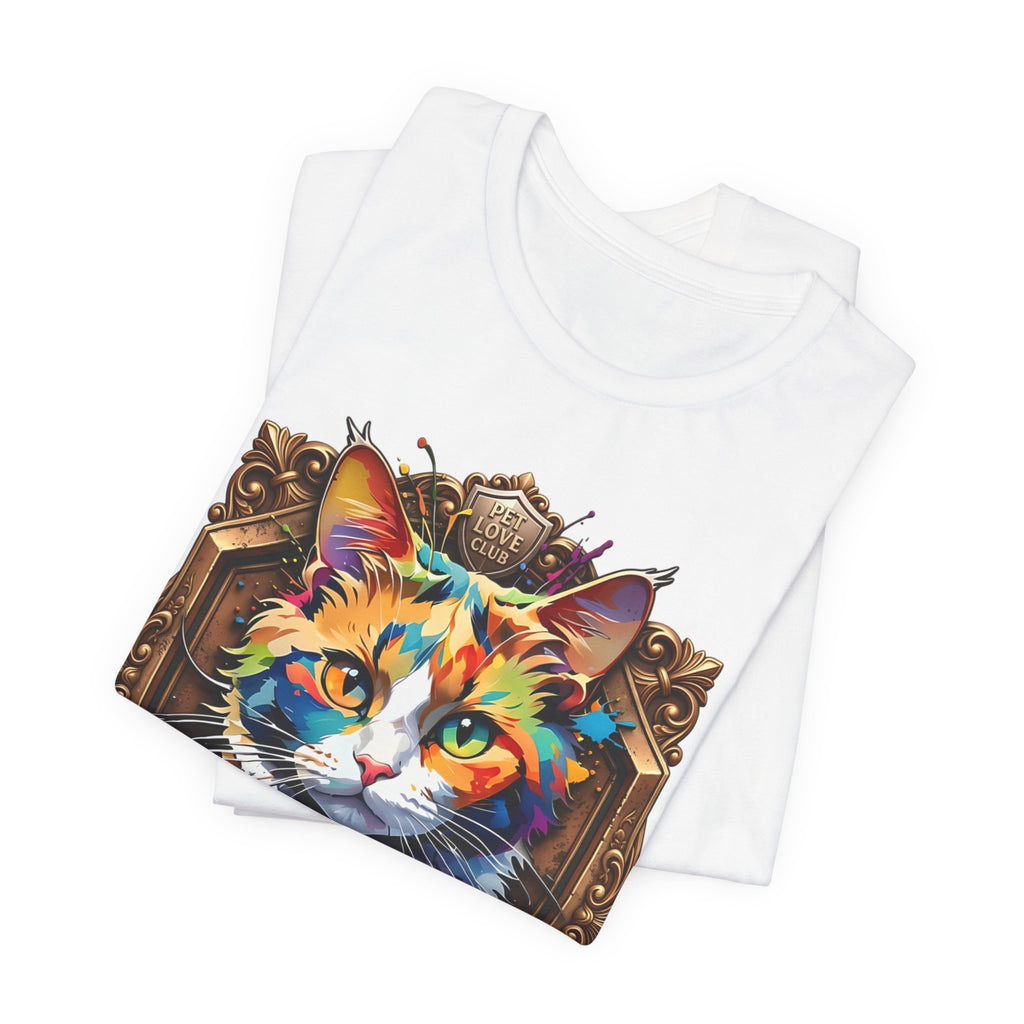 Cat T-Shirt — Colorful 'Your Little Magic' Graphic Tee