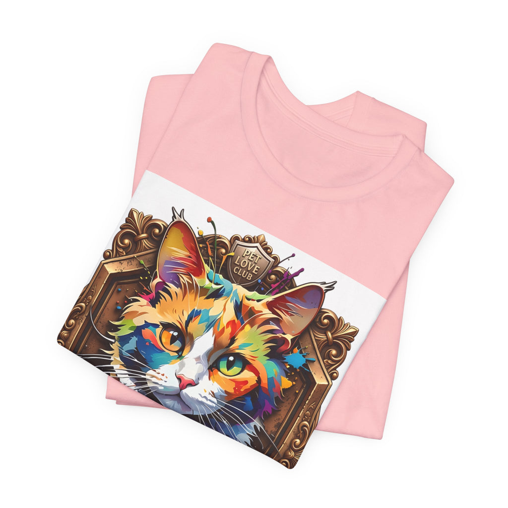 Cat T-Shirt — Colorful 'Your Little Magic' Graphic Tee