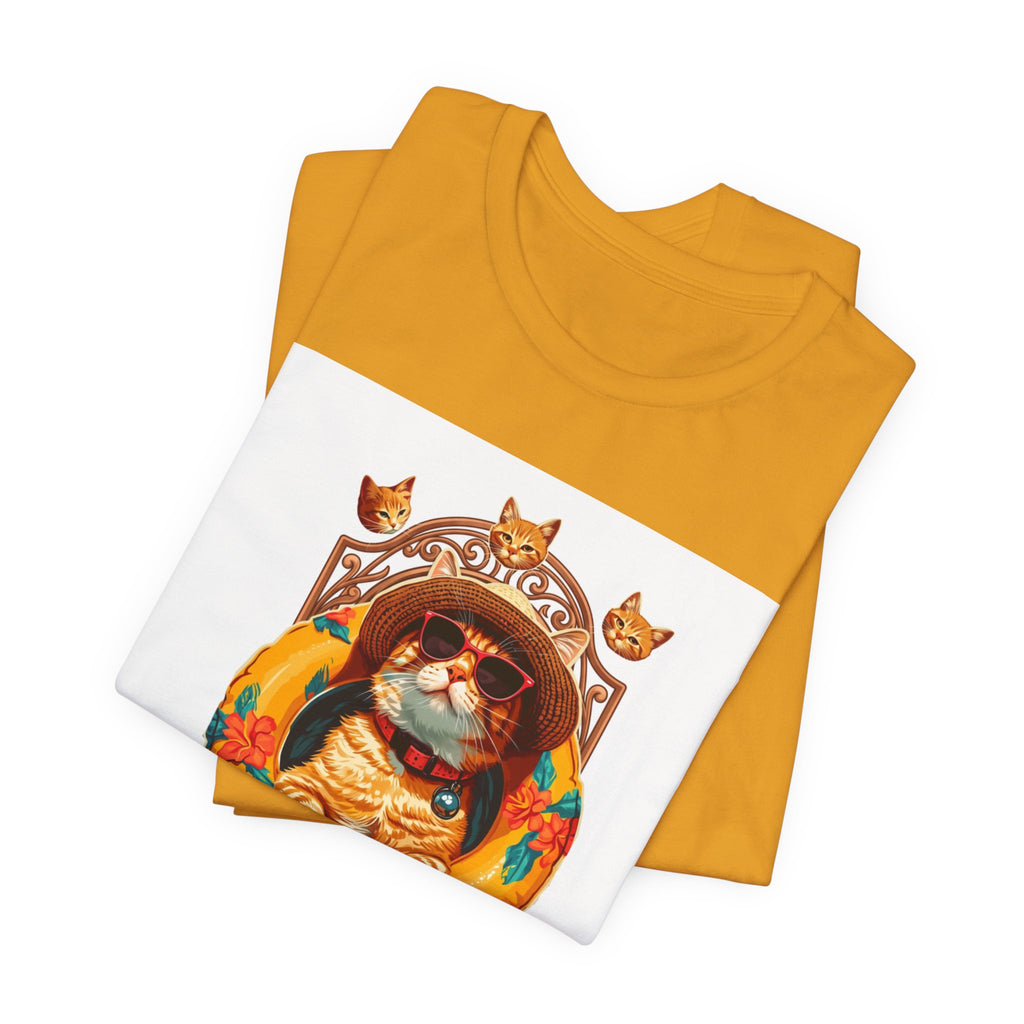 Cat Astronaut T-Shirt — "You're My Little Magic" Retro Space Cat Tee