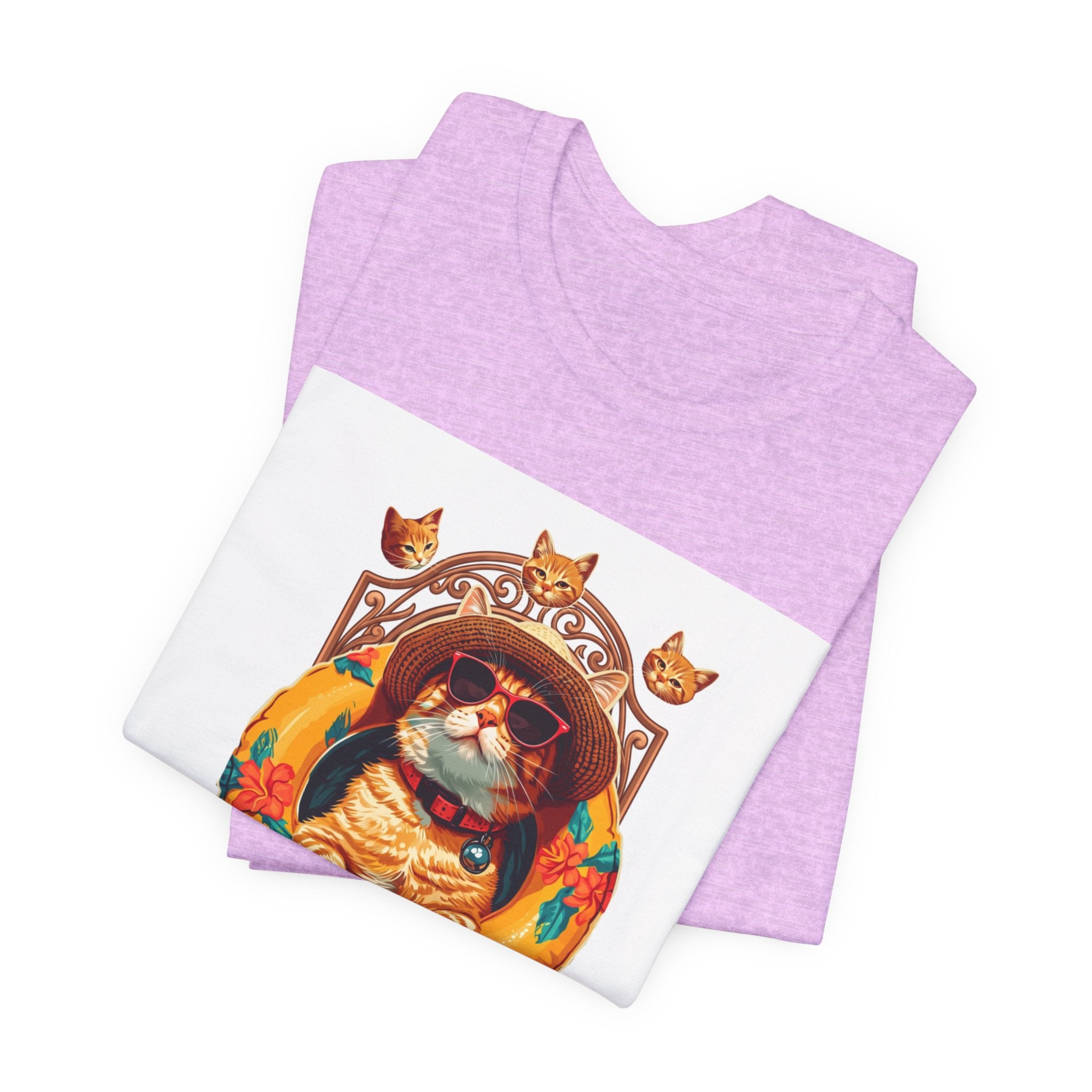 Cat Astronaut T-Shirt — "You're My Little Magic" Retro Space Cat Tee