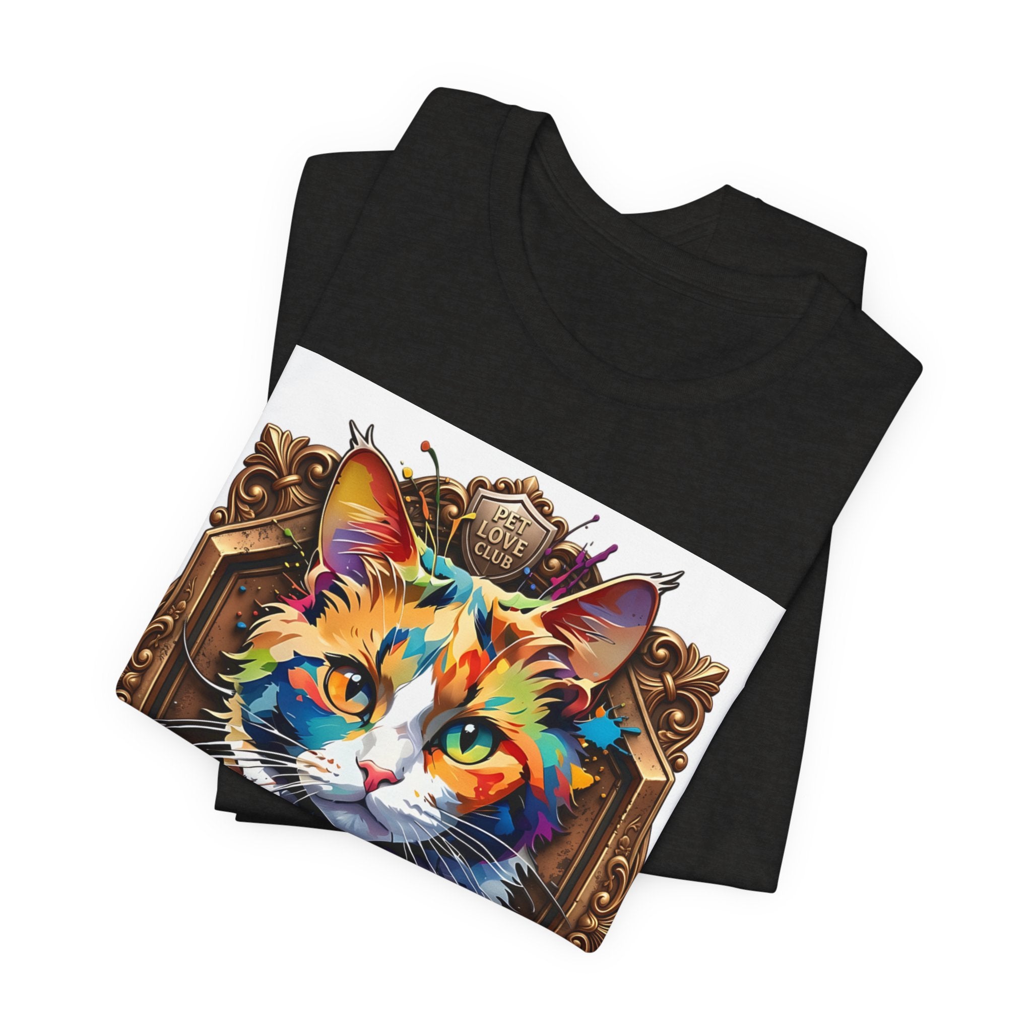 Cat T-Shirt — Colorful 'Your Little Magic' Graphic Tee