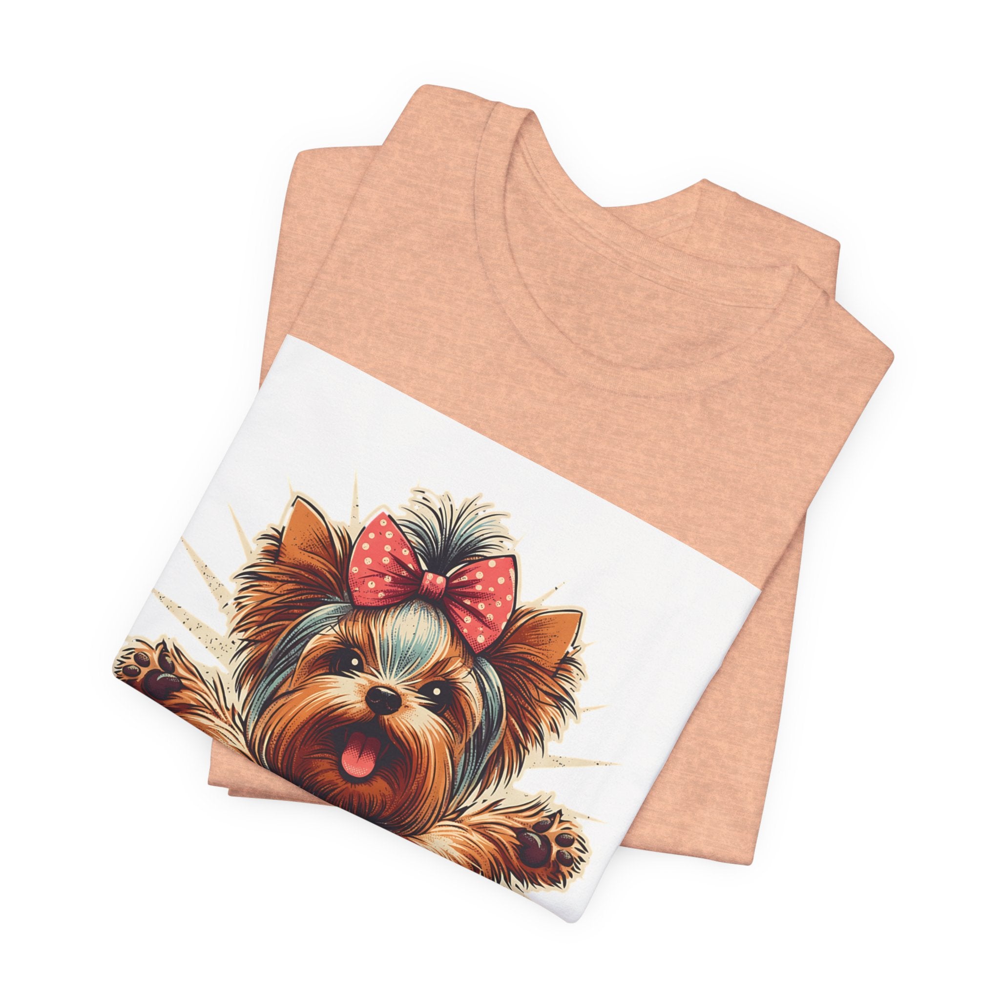 Puppy Love Tee — Cute Yorkie Dog Graphic T-Shirt