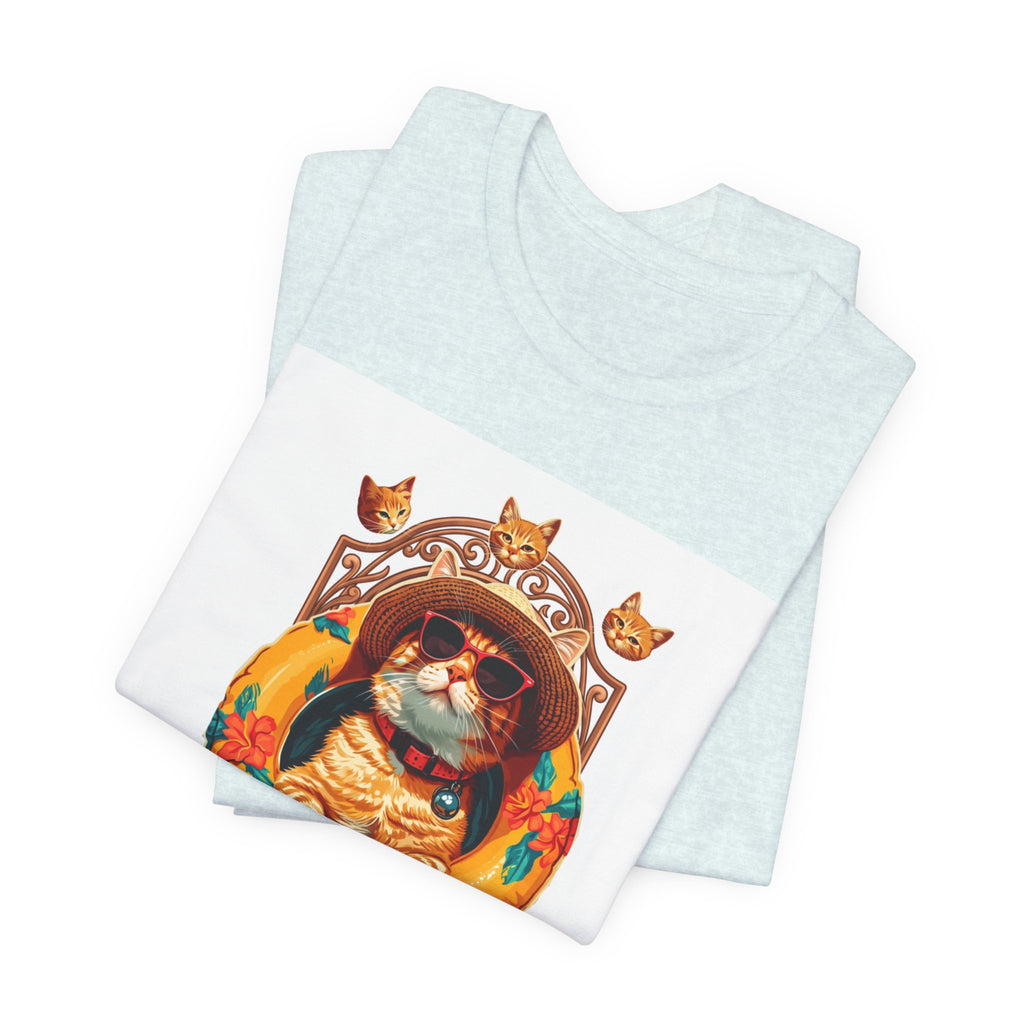 Cat Astronaut T-Shirt — "You're My Little Magic" Retro Space Cat Tee