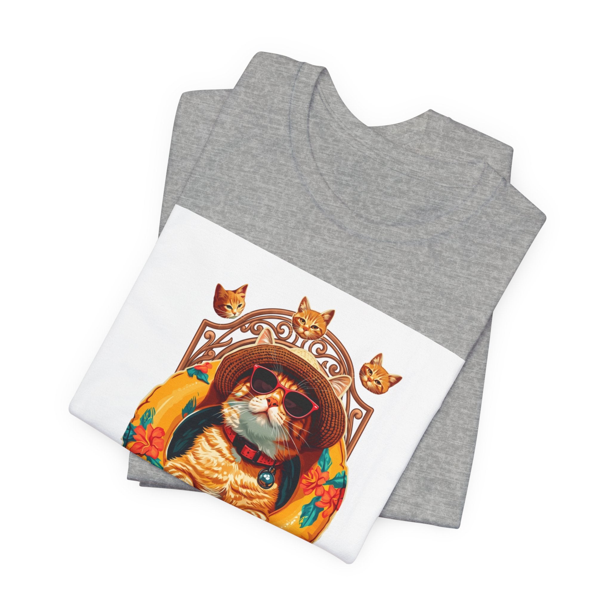 Cat Astronaut T-Shirt — "You're My Little Magic" Retro Space Cat Tee