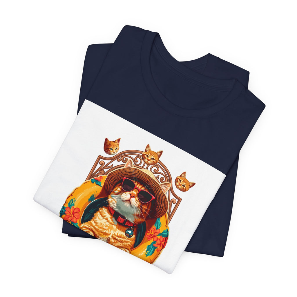 Cat Astronaut T-Shirt — "You're My Little Magic" Retro Space Cat Tee
