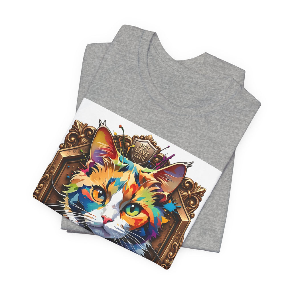Cat T-Shirt — Colorful 'Your Little Magic' Graphic Tee