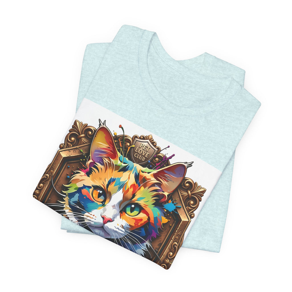 Cat T-Shirt — Colorful 'Your Little Magic' Graphic Tee