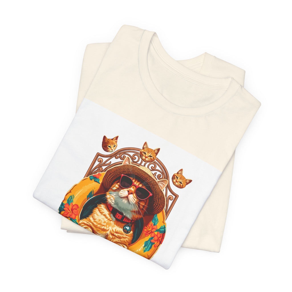 Cat Astronaut T-Shirt — "You're My Little Magic" Retro Space Cat Tee